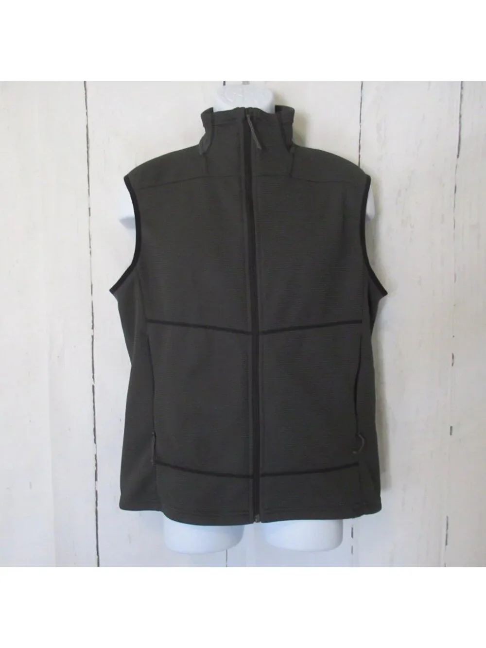 Kuiu Vest Mens L Large Green Wind Resistant Fleece DWR Zip Up Jacket - Picture 1 of 5